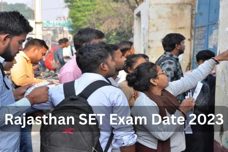 Rajasthan SET Exam Date 2023