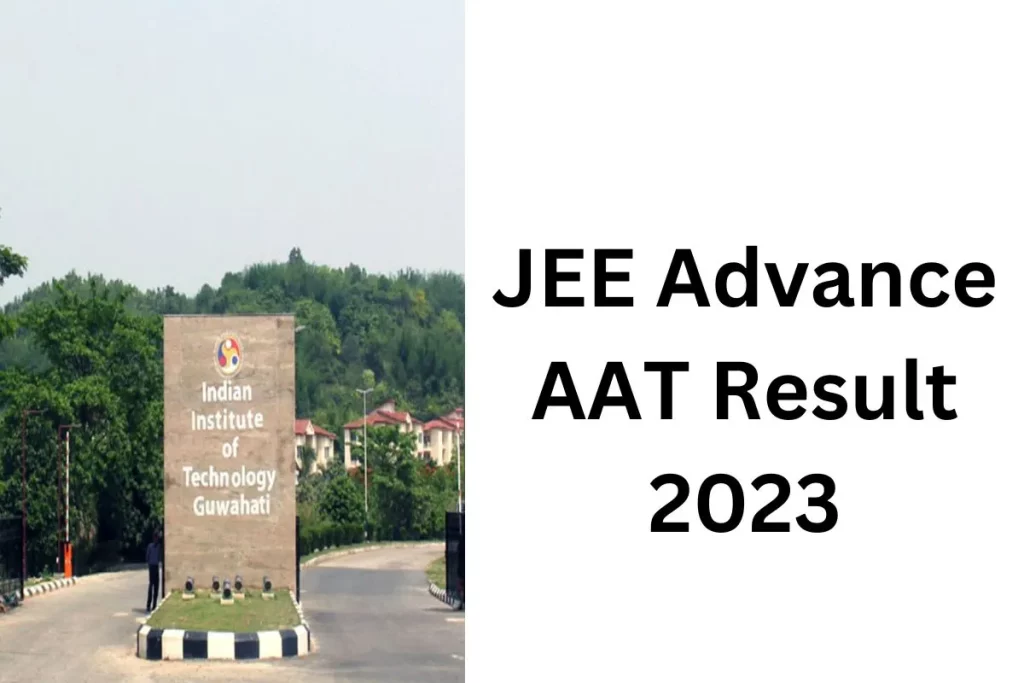 JEE Advance AAT Result